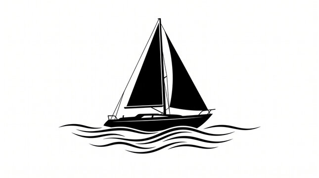 sailing ship vector