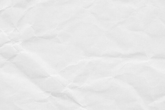 Abstract white crumpled recycle paper texture background