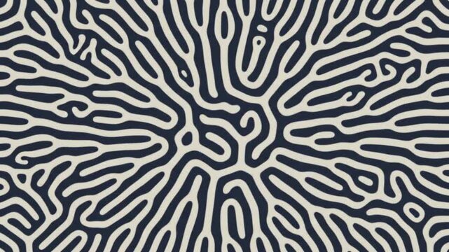 Evolving Reaction Diffusion Organic Pattern Abstract Animation