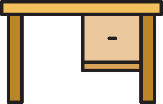 corporate office table icon
