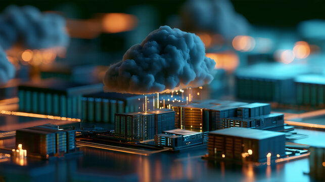 Massive Distributed Cloud Computing Infrastructure Network