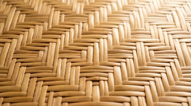 thai woven bamboo texture seamless Natural woven bamboo texture with intricate interlocking pattern and warm tones