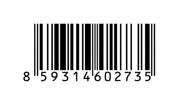Black barcode number 859314602735 on white