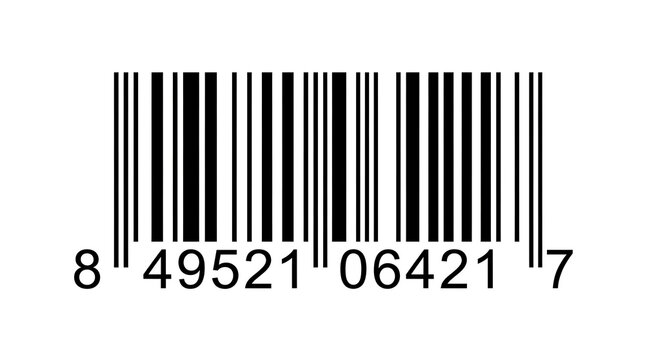 Black and white barcode number 849521064217
