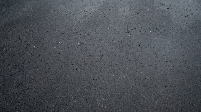 Dark slate stone surface with fine pores and hairline cracks across broad plane