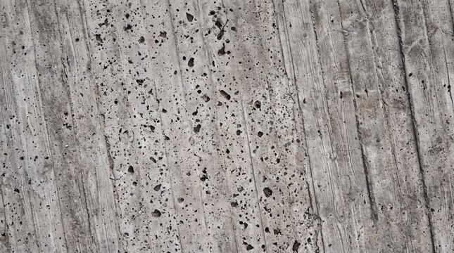 Rough Board Formed Concrete Wall Texture Background