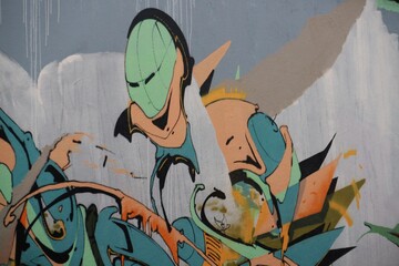 graffiti on the wall © Thomas Pfauth