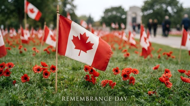 A solemn tribute to the brave canadians who served and sacrificed for our freedoms honouring their memory on remembrance day with respect
