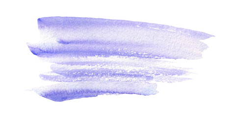 Light violet and white artistic ombre textured watercolor striped stain with tie dye wash effect. Vibrant lavender purple colors watercolour background for banner design, texture, abstract surface © Tatahnka