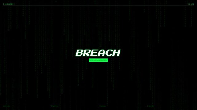 Digital Security Breach Warning Screen Graphic