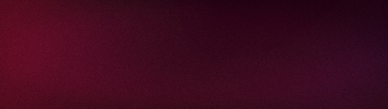 Grainy dark purple and maroon abstract gradient tech blur background wide wallpaper banner template
