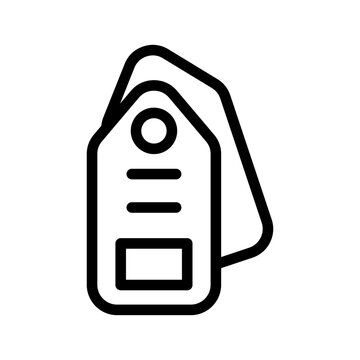 Tag Icon Vector Symbol Design Illustration