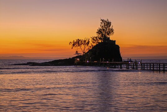 Coastline of the Island Ile Sainte Marie, Madagascar, Indian Ocean
