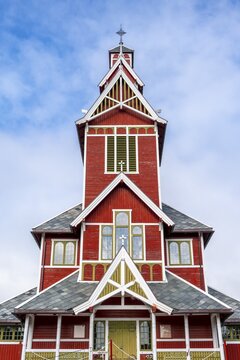 Buksnes Parish Church, Church, Gravdal, Nordland, Norway