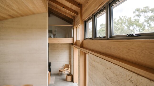natural ventilation clerestory opening in sustainable residential architecture for passive airflow, daylighting, energy efficiency and healthy interiors