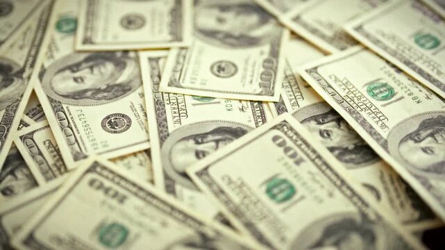 A top-down perspective reveals a backdrop of vintage dollar bills, framing a scene that emphasizes finance, money, spending habits, and budgeting strategies, illustrating everyday economic concepts