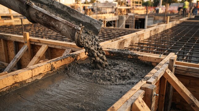 Collapsed wooden structure with debris in a damaged area