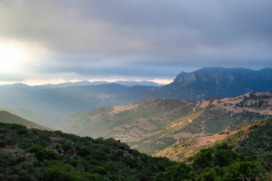 Valle in ogliastra, Sardegna vicino a Ulassai