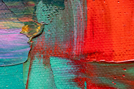 blue paint on the wall