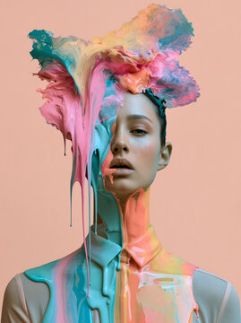 make the normal woman face 
