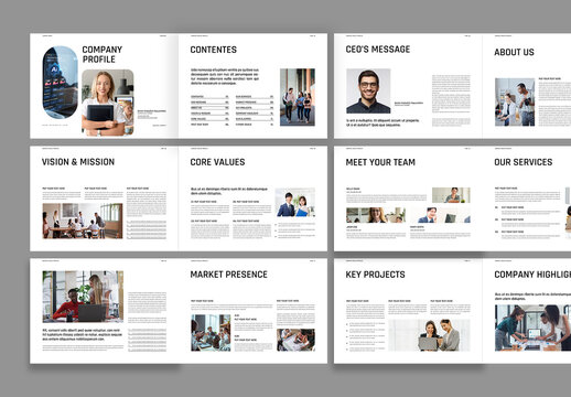 Company Profile Brochure Template