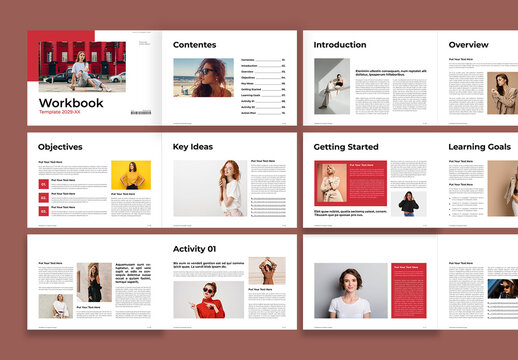 Workbook Template Design