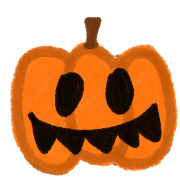 halloween pumpkin jack o lantern cute doodle