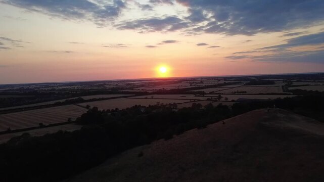 Burton Dassett Hill UK Sunset Views