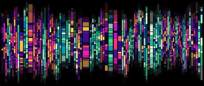 Minimal Data Visualization on White Background