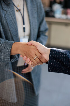 Business handshake: agreement, partnership, or deal