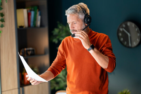Logistics Coordinator Reviewing Schedule