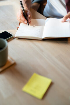 Senior Businessman Working in Office