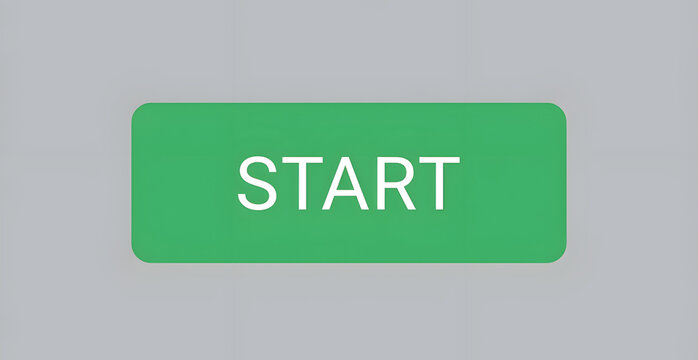Green Start Button With White Text