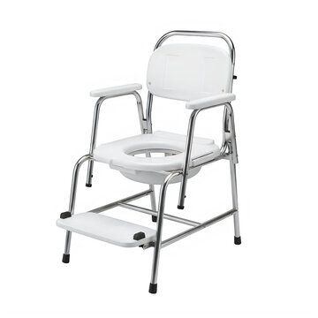 Medical bedside commode chair