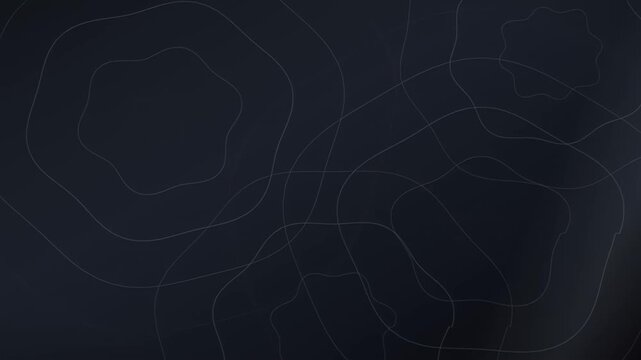 Abstract liquid mercury ripples expanding on brushed graphite surface seamless looping background for technology corporate media