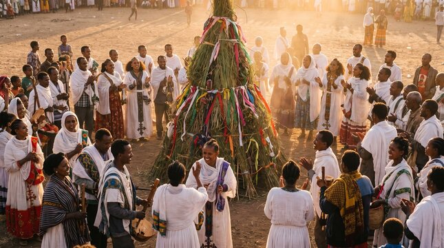 Ethiopian Meskel Celebration