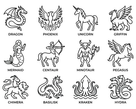 Mythical creatures. mythical creatures have played an important role in literature, art, religion, storytelling, and popular culture.