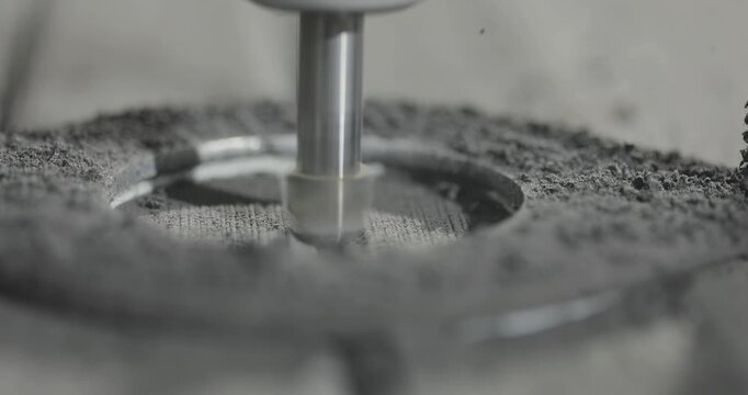 CNC Milling of EVA Foam Marine Decking Material. A high-precision CNC routing process of material for yacht and motorboat deck flooring. 