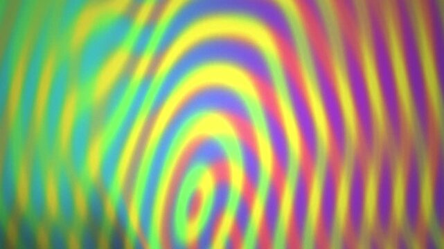 Abstract psychedelic wavy patterns with vibrant neon colors