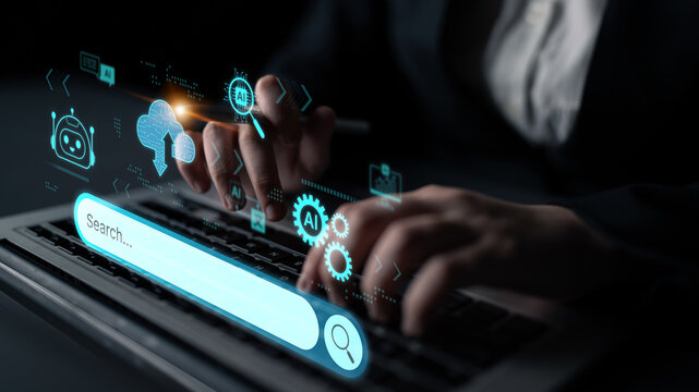 AI search and automation engine working with cloud, robotics and smart tools in AI-driven environment. Corpus
