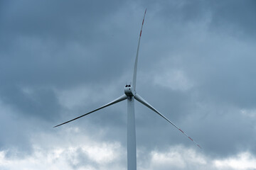 turbiny wiatrowe, farma wiatrowa, energia z wiatru © Adam Schmidt