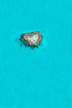 Heart Reef, The Great Barrier Reef, Queensland, Australia
