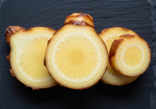 Fresh Galangal Root Slices For Culinary Uses