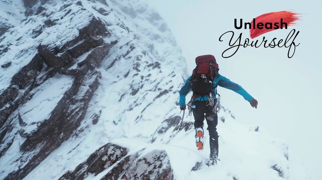Inspirational quote blog banner template