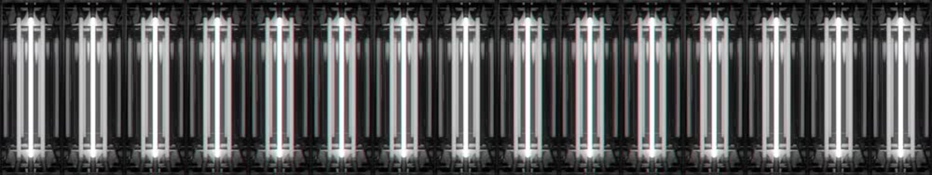 UltraWide HD VideoMapping Neon Lamps Light Wall 05