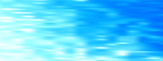 Obraz premium Cyan blue water wave ocean sea abstract background with soft blur texture.