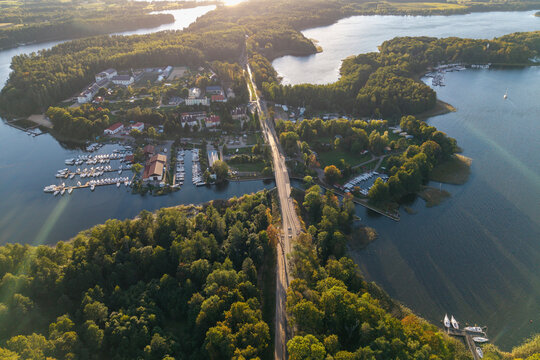 Jezioro Kisajno, Mazury, Polska