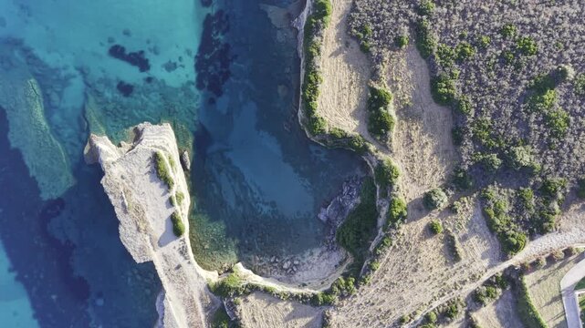ami, Kefalonia, Greece, aerial drone view