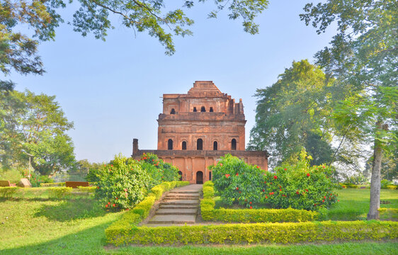 Kareng Ghar also known as The Garhgaon Palace,  located in Garhgaon close to  Sivasagar, Assam, India