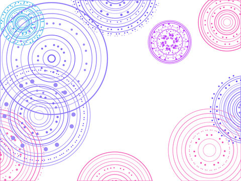 Minimal Concentric Ring Groups Vector Pattern